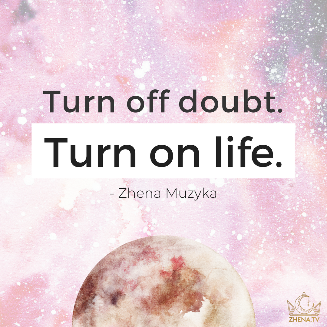 Turn off Doubt Turn on Light